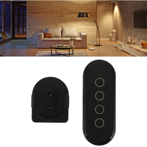 Télécommande ZigBee Wifi Touya avec 4 Boutons en Verre Trempé 2.5D et Fluorescence pour Maison Intelligente (1/5)