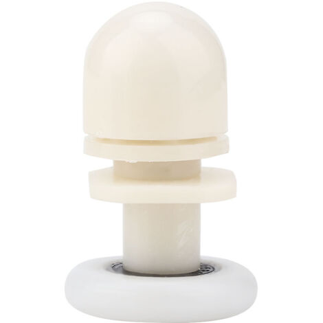 Galets de Porte pour Portes Vitrées de Salle de Bain Kit de 8 Roulements Plastique Durable 25mm avec Roulement Silencieux (1/5)