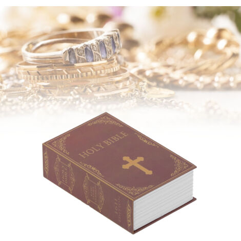 Coffre-Fort Secret Livre à Code Miniature - Safe Box de Simulation Livre Dictionnaire - Cadre Sécurisé 7.1 x 4.6 x 2.2inch avec Liner Inox pour Cacher Argent et Bijoux