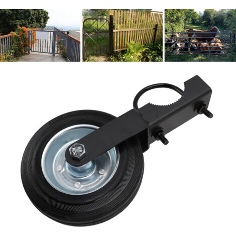 roue de porte [roue de porte] [roue pour ferme] [roue robuste de 500 lb] [roue de 6 pouces] [roue pour jardin] [roue durable] [roue résistante à la rouille] [roue pour porte de ferme] (1/5)