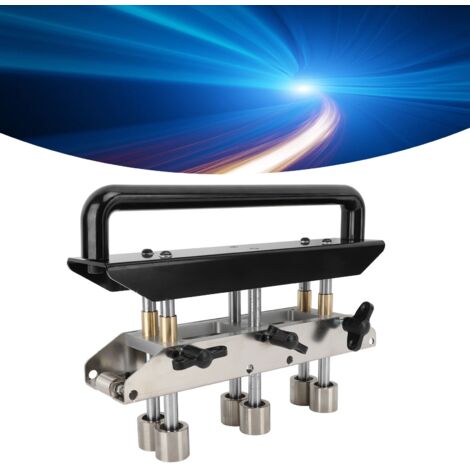Rouleur de bord 3 stations pour toiture métallique - Acier rapide haute performance - 4250g - 34cm - Rouleau de bord et accessoires (1/5)
