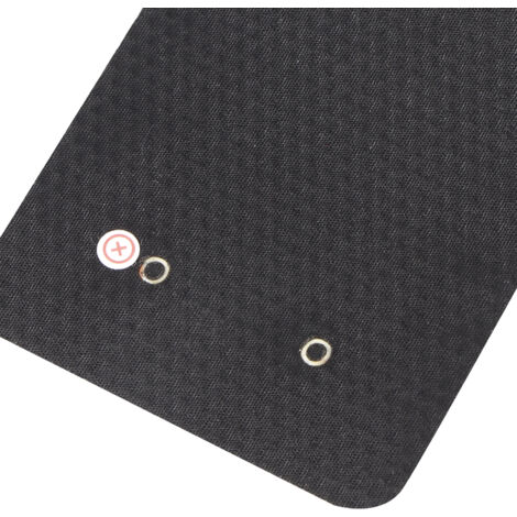 Panneau Solaire [Amorphous Silicon] Flexible Portable 2V/0.5W Plaque de Chargement Bendable pour Projets Scientifiques et Applications DIY (1/5)