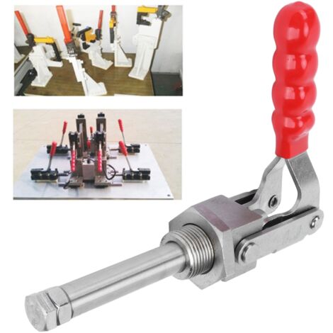 Fixation Rapide à Cliquet GH36224 MSS Poussée-Pullée En Acier Inoxydable Capacité 318kg/701.1lb (1/5)