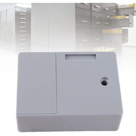Serrure Électronique pour Cabinet 2 Modes Déverrouillage Haute Sécurité avec Alerte Basse Batterie pour Armoires & Tiroirs Matière ABS (1/5)