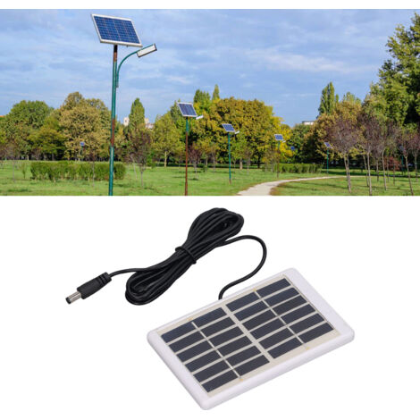 Panneau Solaire Polycristal 1.2W 6V/9V - Compact et Portable pour Lampes, Puits Solaires et Chargeurs DIY (1/5)
