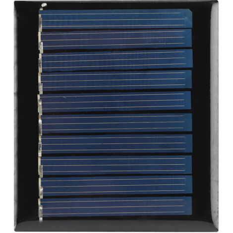 Lot de 3 Panneaux Solaires Mini Polycristallins 5V 0.3W pour Projets DIY et Gadgets Extérieurs (1/5)