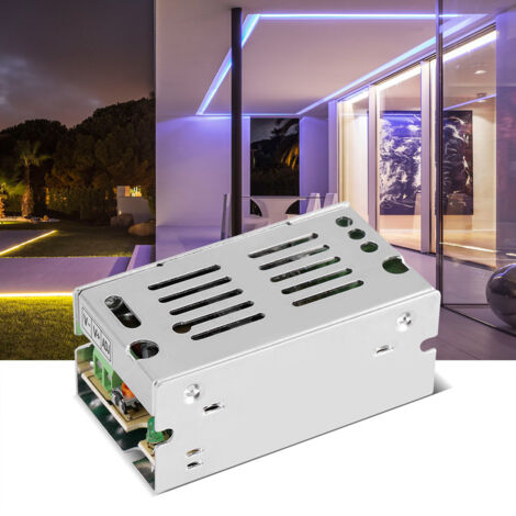 Alimentation Commutée DC 5V 2A 10W PWM - Aluminium - pour LED, Sécurité et Électronique (1/5)