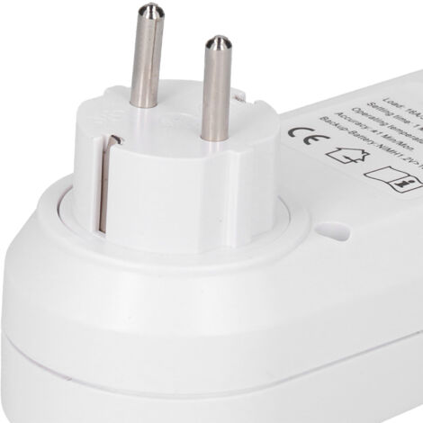 Programmable Electronic Timer Plug Programmable Switch For Lighting and Appliances (1/5)