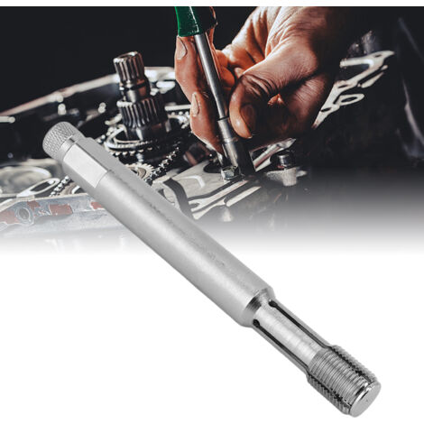 Outil de Réparation de Filetage 14mm pour Bougies - Thread Repair Tool en Acier, Design Escamotable, Kit de 1 Pièce pour Réparer Filetages Abîmés (1/5)