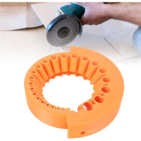 Affûteur de Forets ABS avec Attache pour Meuleuse 125mm, Rénovation Efficace de Bits de 2 à 13mm, Inclus 3 Vis (1/5)