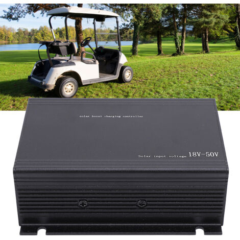 Régulateur Solaire Boost MPPT léger en aluminium pour véhicule électrique et bateau (320W-510W, 18-50V, temp. 0-55°C, efficacité 85%-95%)
