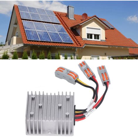 Régulateur Solaire MPPT 20A 300W IP67 Chargeur Photovoltaïque Sortie de Charge 24H Synchronous Rectifier (1/5)