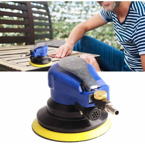 Ponceuse Pneumatique Polisseur Air Sableuse Professionnelle Outil Multimateriaux Bois Metal Fibre