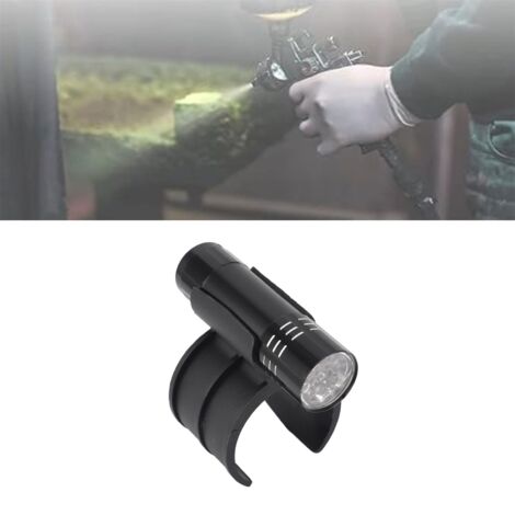 Luminaire pour Pistolet à Peinture Multifonction Portable - Système d'Illumination Universel ABS/Aluminium avec Batterie AAA (3x) (1/5)