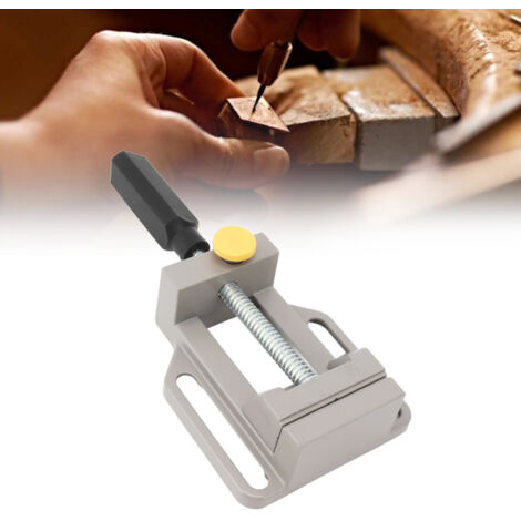 Étau de Presse Petite Modèle Aluminium Libération Rapide pour DIY Drilling & Carving (1/5)