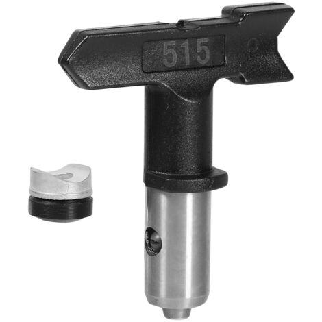 Buse reversible sans air avec embout en carbure tungstène modèle 515 pour peinture intérieure/extérieure - atomisation optimale