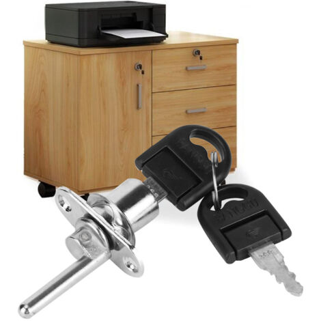 [Serrures pour Furniture] + [System de sécurité] + [Zinc Alloy] + [2Pcs avec 4 Clés] (1/5)