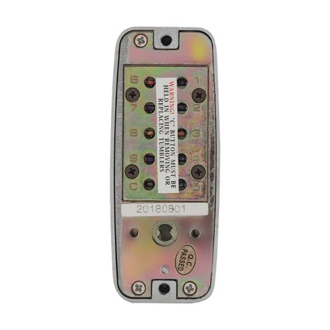 Serrure de porte avec code digital zinc alliage 2-8 chiffres Serrure Sécuritaire Coded Lock (1/5)