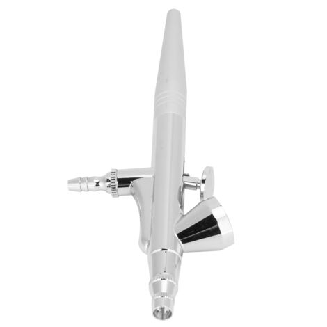 Aérographe Set à Décoration Céramique Art DIY Painture Spray Modèle Inkjet Straight Single Action G-136 Diamètre 0.3mm - Brass, 2CC (1/5)