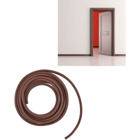Ruban adhésif de 6m, silicone, 14mmx12mm, isolant thermique et acoustique pour portes et fenêtres (1/5)