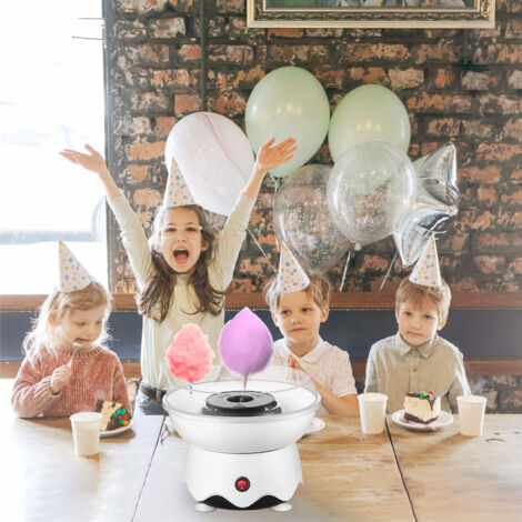 Machine à marshmallows familiale - Fabrication maison pour enfants - Moteur 400W cuivre pur avec plaque anti-éclaboussures - Rose - Plug US (1/5)