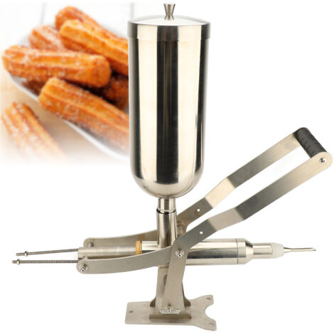 【Appareil à remplir les beignets】Manuel 4,5L Stainless Steel 304 Machine à remplir gelée/ crème pour beignets, pain, cake, churros