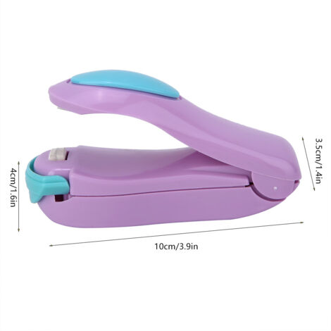 Scelleuse Portative Mini Electrique Thermique à Impulsion pour Emballage (Purple ABS) (1/5)