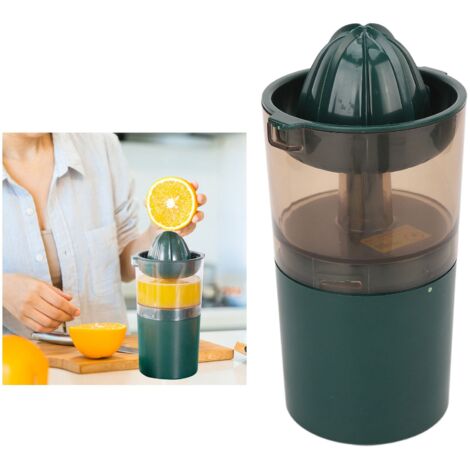 Extracteur de Citrus Mini Vert Machine à Presser Extra 30% de Jus DC3.7V ABS 300ml (1/5)