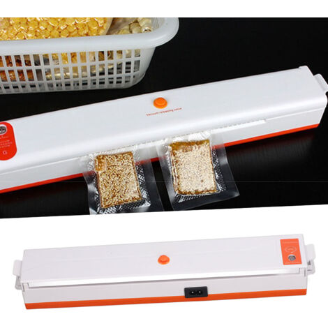 Machine sous Vide Automatique 100W Compacte avec Sacs sous Vide - ABS, 36x5.4x5cm, 558g, 10 Sacs (1/5)