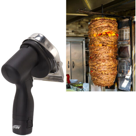 [Couteau Kebab Electrique] Knife Nouvelle Marque ModelX [Lame Removable Stainless Steel 0-8mm] Capacité Batterie Grande (1/5)