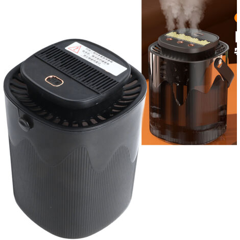 Humidificateur d'Air 3L Portable USB Rechargeable avec 3 Sorties de Brume, Lumière d'Ambiance et Diffuseur d'Aromathérapie - Modèle Silence pour Bureau et Maison (1/5)