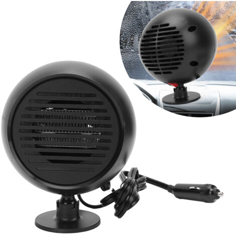 Chauffage d'Appoint pour Véhicule Star Planet Ventilateur Portatif Dégivrage Déneigement Rapide Noir 24V ABS/PC (1/5)