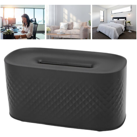 Humidificateur USB Flamme Simulée avec 7 Lumières Colorées – Diffuseur d'Air Élégant Bureau Maison Noir 160ml ABS (1/5)