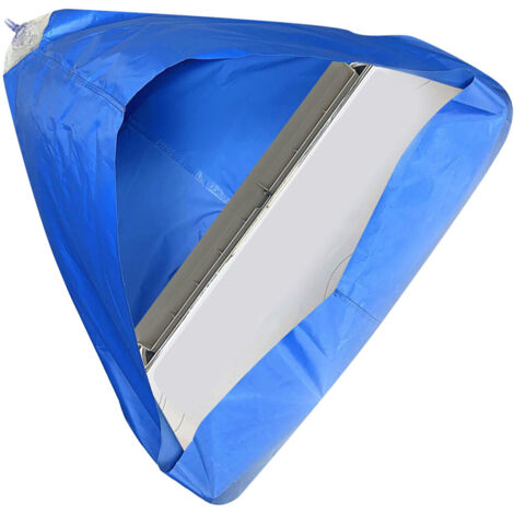 Couverture de Nettoyage pour Climatiseur - Sac à Eau Funnel PVC Q533 avec Tube, Imperméable Double, Durable, Grande Zone de Récupération (1/5)