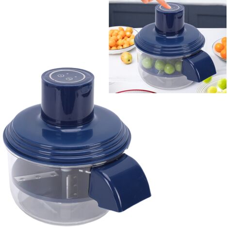 Éplucheur Électrique - Éplucheur Automatique Fruits Portatif Rechargeable USB - Machine Éplucheuse Grape Tomates Cerises Ail (1/5)