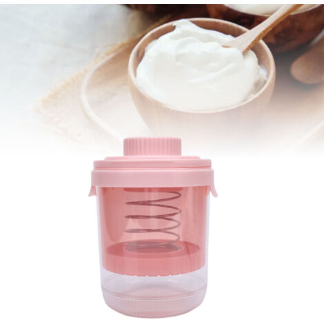 Tamis Yogourt Grec 1000ml Filtration à Pression Rotative Séparation Lactosérum Modèle 1 PP 7 Pièces (1/5)