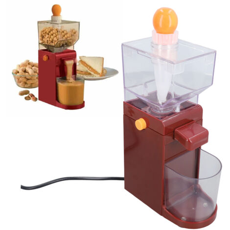 Moulin à Nut Butter Électrique Multifonction - Moulin à Noix et Graines pour Cacahuètes, Amandes, Pistaches - Base Antidérapante en Silicone - 220V EU Plug - ABS - 30.5x16x8cm - 1 Moulin + Accessoires (1/5)