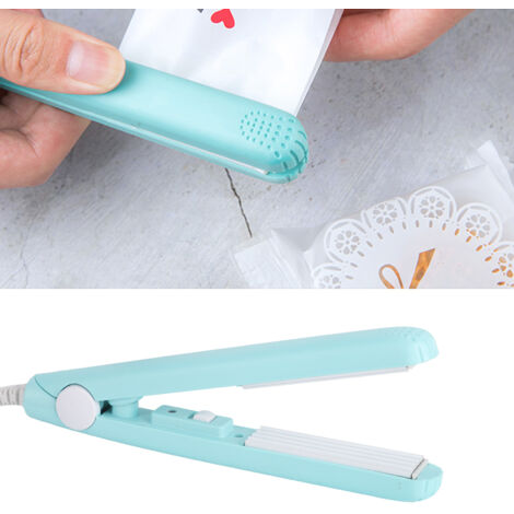 Sacheuse électrique mini pour ménage - Sealer - ABS Bleu - 20W avec préchauffage rapide 30 secondes (1/5)