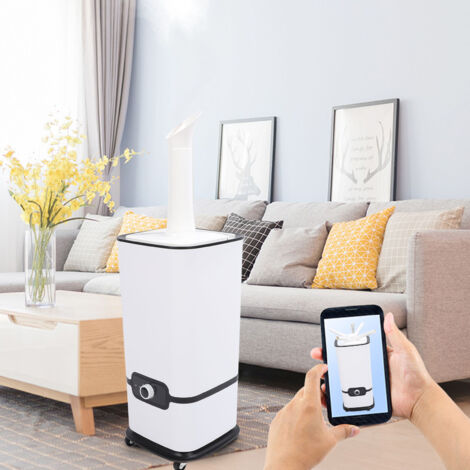Humidificateur Professionnel Ultra-son 16L, Trois Plaques d'Atomisation Céramique, Contrôle Knob, pour Maison/Grand Bureau/Supermarché (60-120m²) - ABS - 80W (1/5)