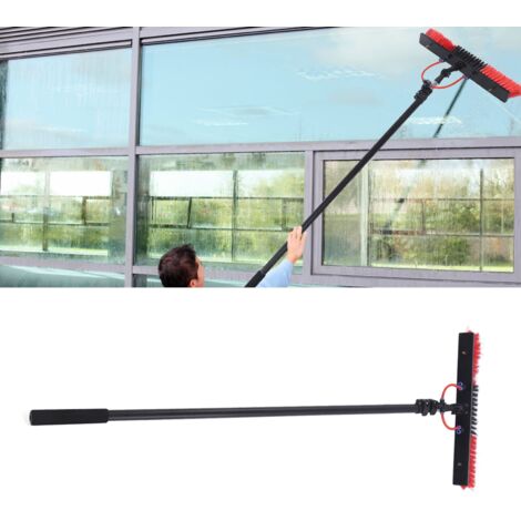 ManomanoKit de Brosse pour Nettoyage de Panneaux Solaires et Fenêtres - Ensemble avec Bras 5,4m Renforcé et Tête de Brosse 50cm (1/5)