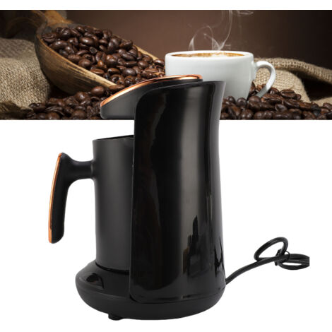 Cafetière Turque électrique 600W 4 tasses avec protection anti-débordement et anti-surchauffe, portable, plaque chauffante SS304, pour usage domestique avec prise UK 220V. (1/5)