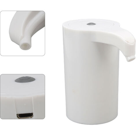 Distributeur d'eau électrique portable avec USB et adaptateur pour bidons de 4L à 18.9L en ABS rechargeable (1/5)