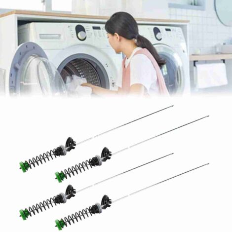 Kit de Suspension pour Machine à Laver Kit de Suspension W11130362 avec 4 Rods et Accessoires Compatible Crosley 11025132410 (1/5)