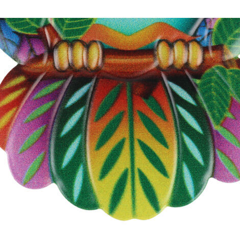 Décoration Murale Owl Wall Decor Décor Owl Multicolore Métal Fer (1/5)