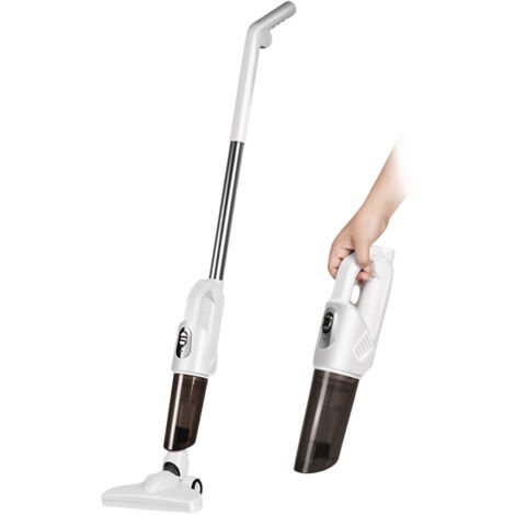 Aspirateur sans Fil rechargeable Stick Aspirateur Mano - 20000PA Suction Puissante, 2 en 1, Détachable Dust Cup 350ml, Green/Sliver (Optional), USB (1/5)