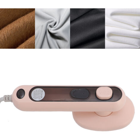 Mini Fer à Repasser Portable - Fonction Vapeur Humide/Sèche - Panneau Ti - Réservoir 60ml - Pour Voyage - Plug US (1/5)