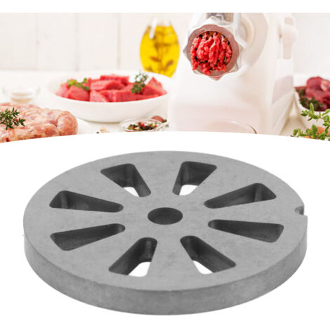 Disque de Hachoir à Viande Accessoires de Remplacement en Acier Inoxydable avec Trou Ventilateur pour Une Meilleure Expérience de Coupe et Facilité de Nettoyage (1/5)