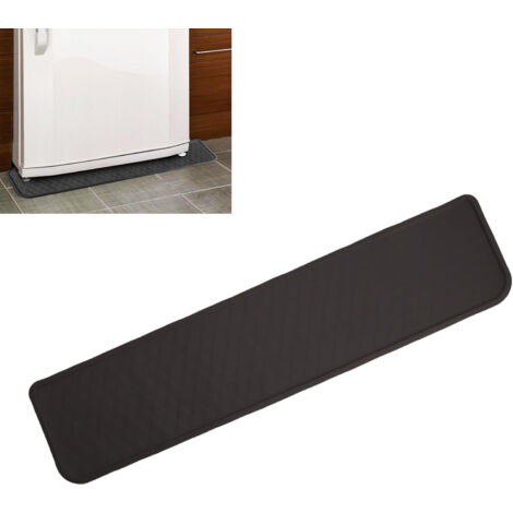 Tapis Anti-Rupture Silicone pour Réfrigérateur, Gris, Dimensions 95x21.6cm, Tapis de Protection Anti-Rupture pour Réfrigérateur/Cabinet/Sèche-Cheveux (1/5)