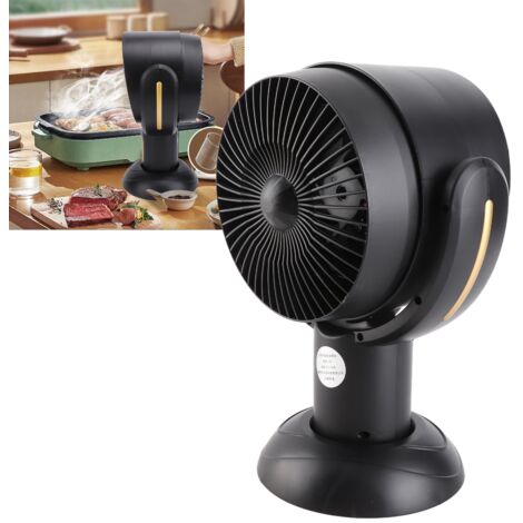 Aérosol Récupération de Cuisine Portable Rechargeable à 2 Vitesses avec Filtre Démontable et Bac à Huile pour BBQ et Fondue - Fonctionnement Silencieux et Technologie Ionique (1/5)