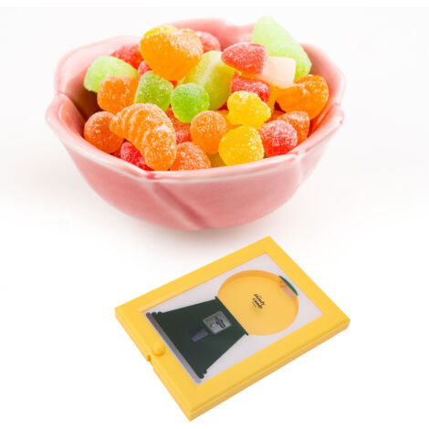 Distributeur Vintage Cadre Photos Dispensateur Candy Porte Cadre Décoratif Distribution Rapide Pratique Sweets Nuts Yellow Green Plastic 21x30cm 460g 1pc (1/5)